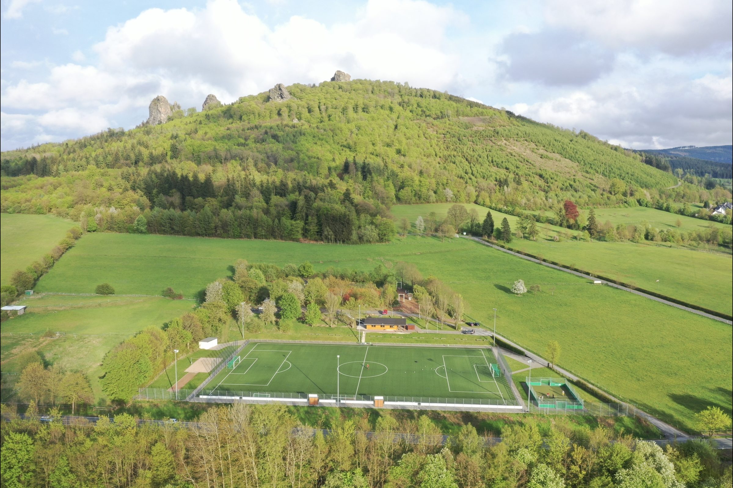 Sportanlage des TGB unter den Steinen